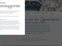zigeuner-karten.com Webseite Vorschau