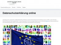datenschutzerklaerung-online.de Webseite Vorschau