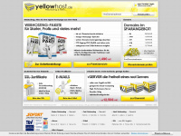 yellowhost.de Webseite Vorschau