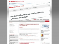 kuechenfront24.de Webseite Vorschau