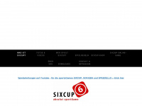 sixcup.org Webseite Vorschau