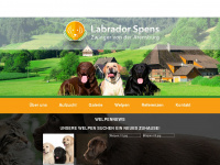 labrador-spens.de Webseite Vorschau