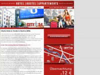 city54hostel.de Webseite Vorschau