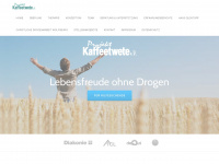 projekt-kaffeetwete.de Webseite Vorschau