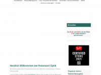 holzmann-optik.at Webseite Vorschau