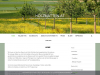 holzmatten.at Webseite Vorschau