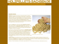 holzpellets-sachsen.de Webseite Vorschau