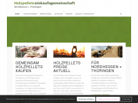 holzpelletseinkauf-nordhessen.de Webseite Vorschau