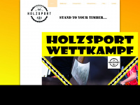 holzsportwettkampf.ch Webseite Vorschau
