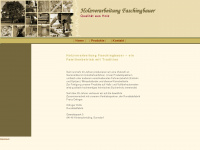 holzverarbeitung-faschingbauer.de Webseite Vorschau