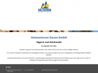 holzzentrum-davos.ch Webseite Vorschau