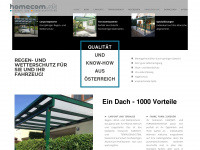homecom.at Webseite Vorschau