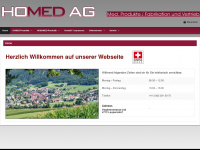 homed.ch Webseite Vorschau