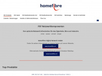 homefibre24.at Webseite Vorschau