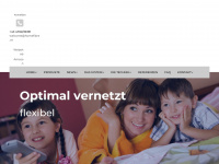 homefibre.at Webseite Vorschau