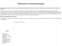 homematic-shop24.de Webseite Vorschau