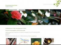homeopraxis.ch Webseite Vorschau