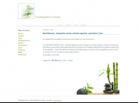 homeopathie-uniciste.ch Webseite Vorschau