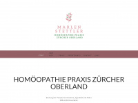 homoeopathie-zo.ch Webseite Vorschau