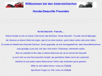 honda-deauville.at Webseite Vorschau