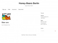honey-bears.de Webseite Vorschau
