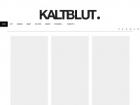 kaltblut-magazine.com Webseite Vorschau