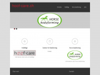 hoof-care.ch Webseite Vorschau