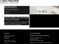 hoppe-franz-freunde.de Webseite Vorschau