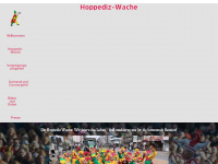 hoppediz-wache.de Webseite Vorschau