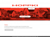 hoppki.de Webseite Vorschau