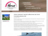 horat-deko.ch Webseite Vorschau