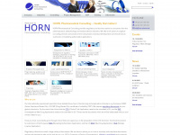 horn-pharma.de Webseite Vorschau