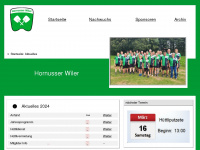 hornusser-wiler.ch Webseite Vorschau