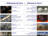 horo.ch Webseite Vorschau