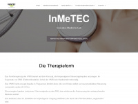 inmetec.de Webseite Vorschau