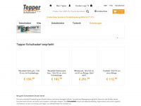 tepper-schulbedarf.de Webseite Vorschau