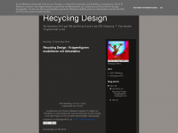 recyclingdesign.blogspot.com Webseite Vorschau
