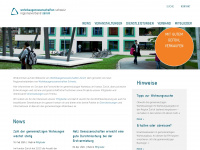 wbg-zh.ch Webseite Vorschau