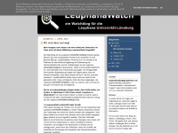 leuphanawatch.blogspot.com Webseite Vorschau