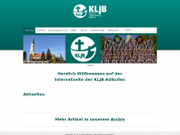 kljb-adlkofen.de Webseite Vorschau