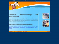 frank-drucklufttechnik.eu Webseite Vorschau