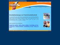 frank-drucklufttechnik.net Webseite Vorschau