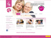 pflegeverein.org Webseite Vorschau