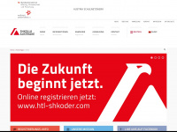 htl-shkoder.com Webseite Vorschau