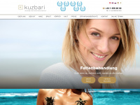kuzbari.at Webseite Vorschau