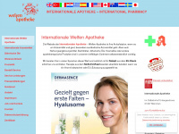 internationale-apotheke.eu Webseite Vorschau