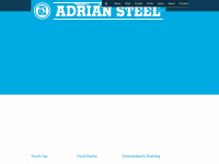 adriansteel.com Webseite Vorschau