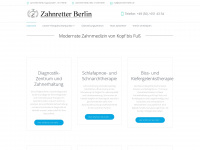 zahnretter-berlin.de Webseite Vorschau