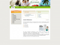 provideas.at Webseite Vorschau