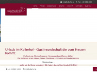 kollerhof.at Webseite Vorschau